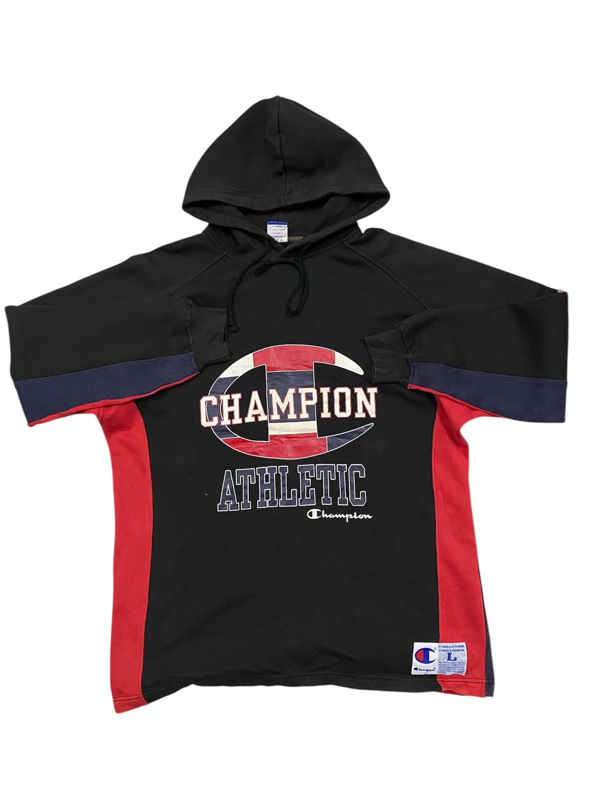 Champion Vintage 80s Champion Hoodie Size US XL / EU 56 / 4 - 2 Thumbnail