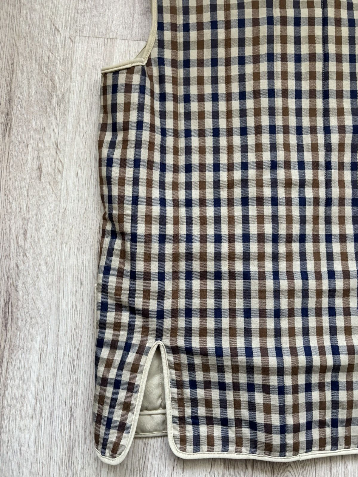 Aquascutum Rare vintage reversible Aquascutum vest Size M / US 6-8 / IT 42-44 - 24 Thumbnail