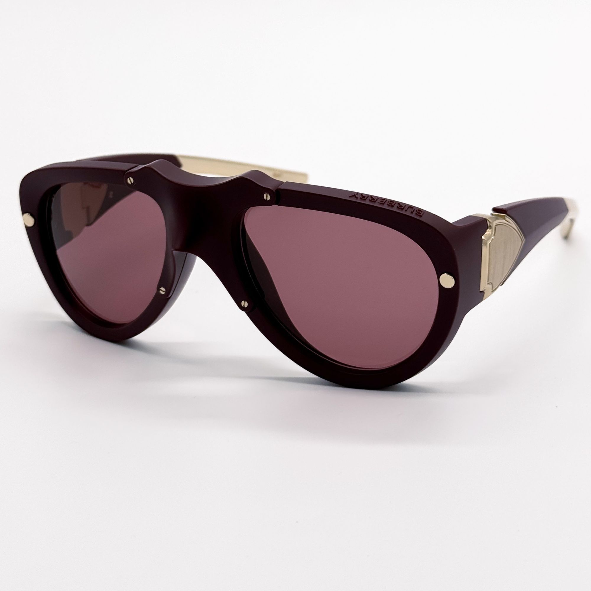 Burberry NEW BURBERRY SUNGLASSES RED BE4433U 4140/75 BE4433U 414075 Size ONE SIZE - 3 Thumbnail
