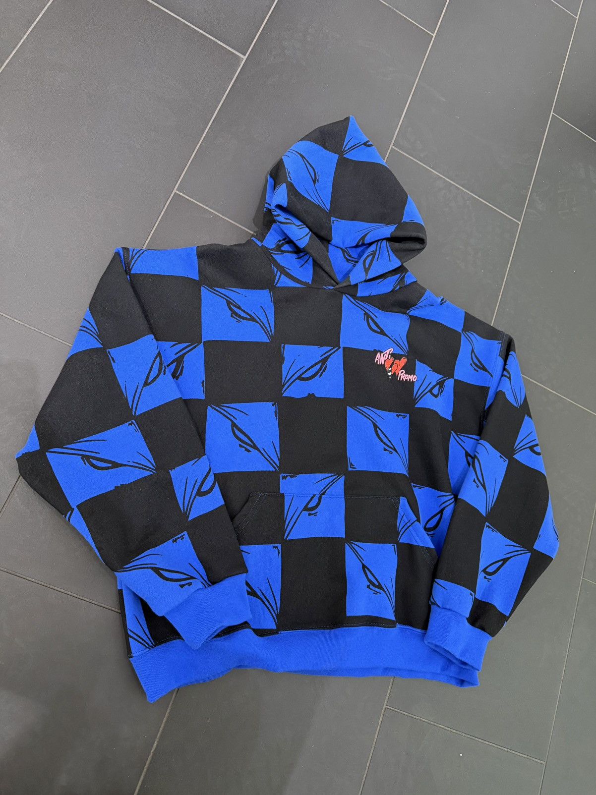 Matty Boy Matty boy Anti Promo 99 EYES Hoodies ‘Black/Blue’ Size US L / EU 52-54 / 3 - 1 Thumbnail