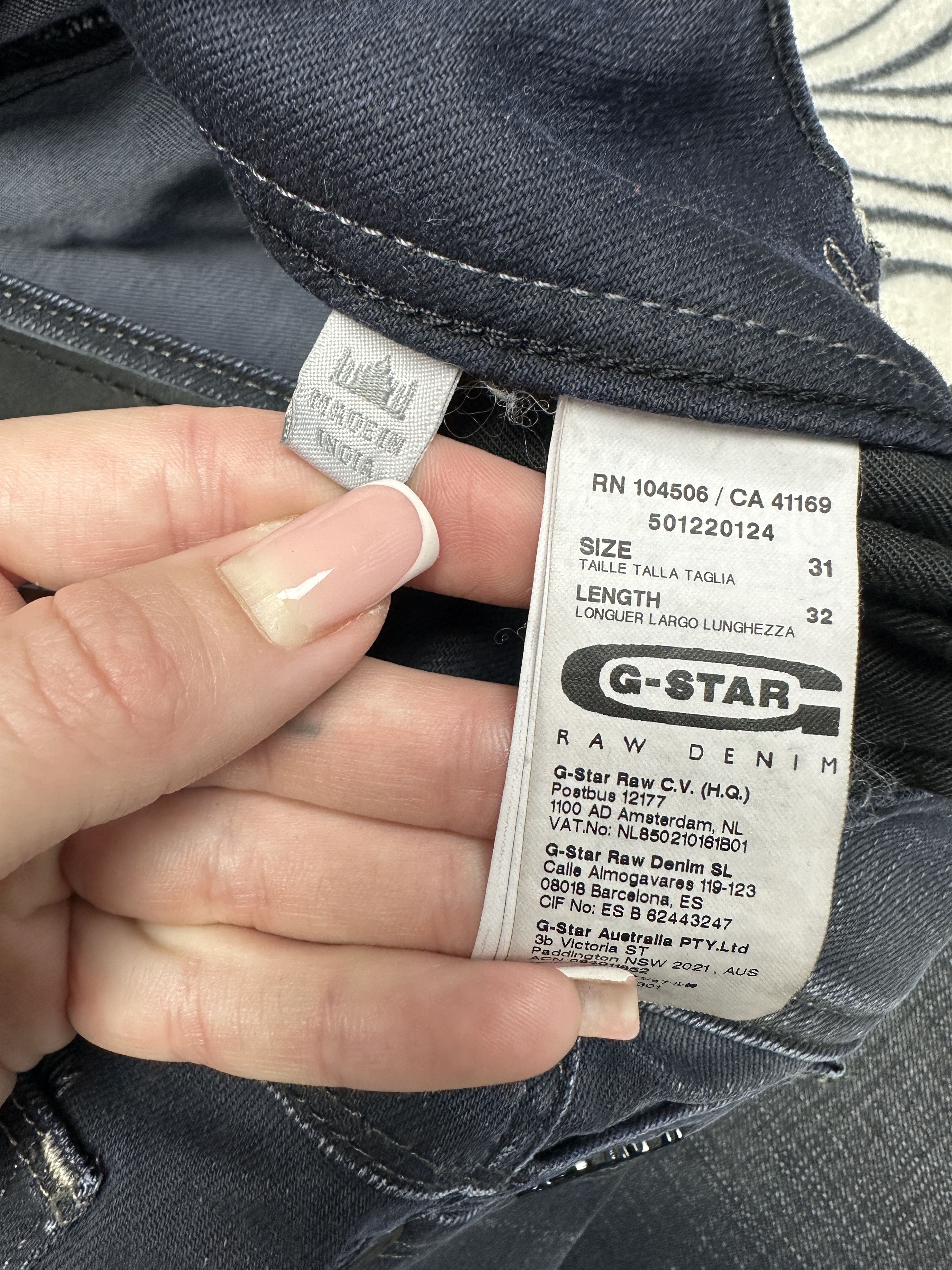 G-Star G Star Raw Lynn Skinny Womens Denim Pants Jeans Size 31" - 4 Thumbnail
