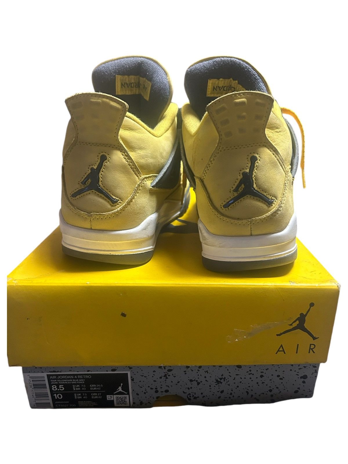 Jordan Brand Air Jordan “Lightning” 4s Size US 8.5 / EU 41-42 - 4 Thumbnail