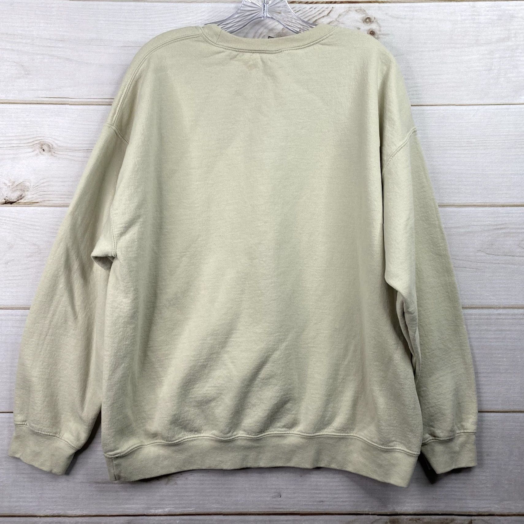 Gildan Gildan Heavy Blend Sweatshirt XL Beige Attitude Problem Not My Problem Graphic Pullover Crew Neck Long Sleeve Women Heavyweight Size XL / US 12-14 / IT 48-50 - 7 Thumbnail