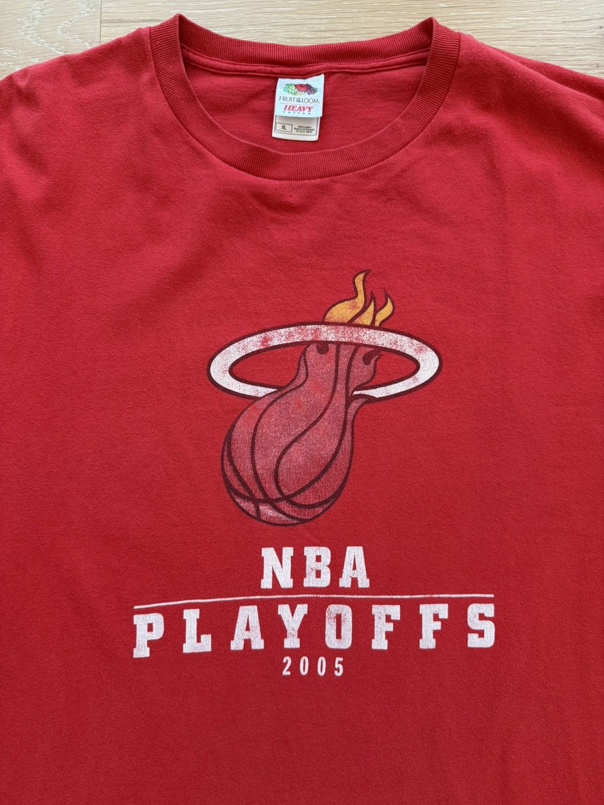 NBA Miami Heat The Red Zone NBA Playoffs 2005 Shirt Size US XL / EU 56 / 4 - 2 Thumbnail