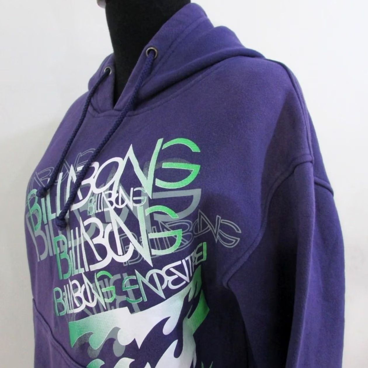 Billabong BILLA BONG Womens Vintage Hoodies Purple Chest Size 38/40 UK M Sku Y07153. Size M / US 6-8 / IT 42-44 - 5 Thumbnail