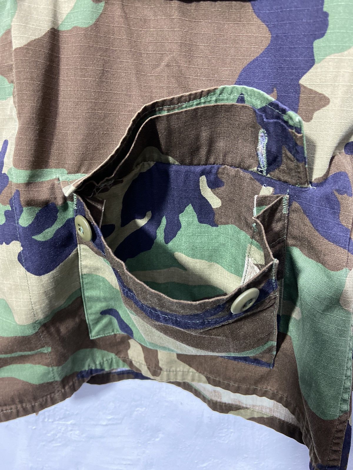 Other Vintage US Army Military Camouflage Field Jacket Size US XL / EU 56 / 4 - 6 Thumbnail