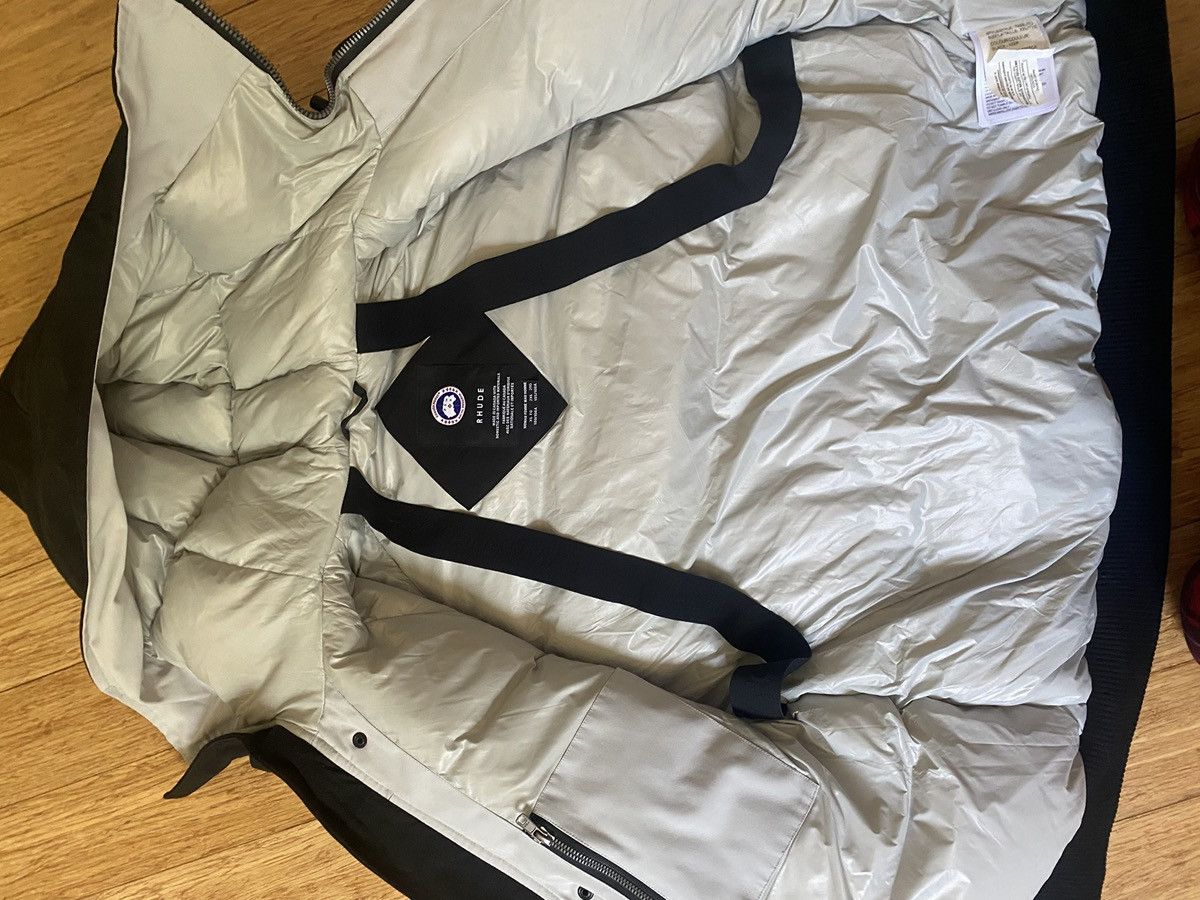 Canada Goose × NBA × Rhude Canada Goose x Rhude NBA Black Bomber Jacket Size US XXL / EU 58 / 5 - 11 Thumbnail