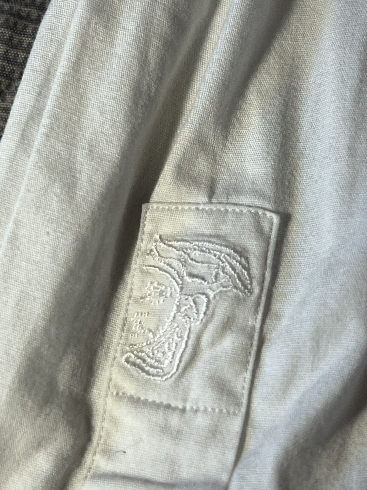 Versace × Versace Jeans Couture “Versace Collection White Button-Up Shirt Men’s L Authentic Size US L / EU 52-54 / 3 - 10 Thumbnail