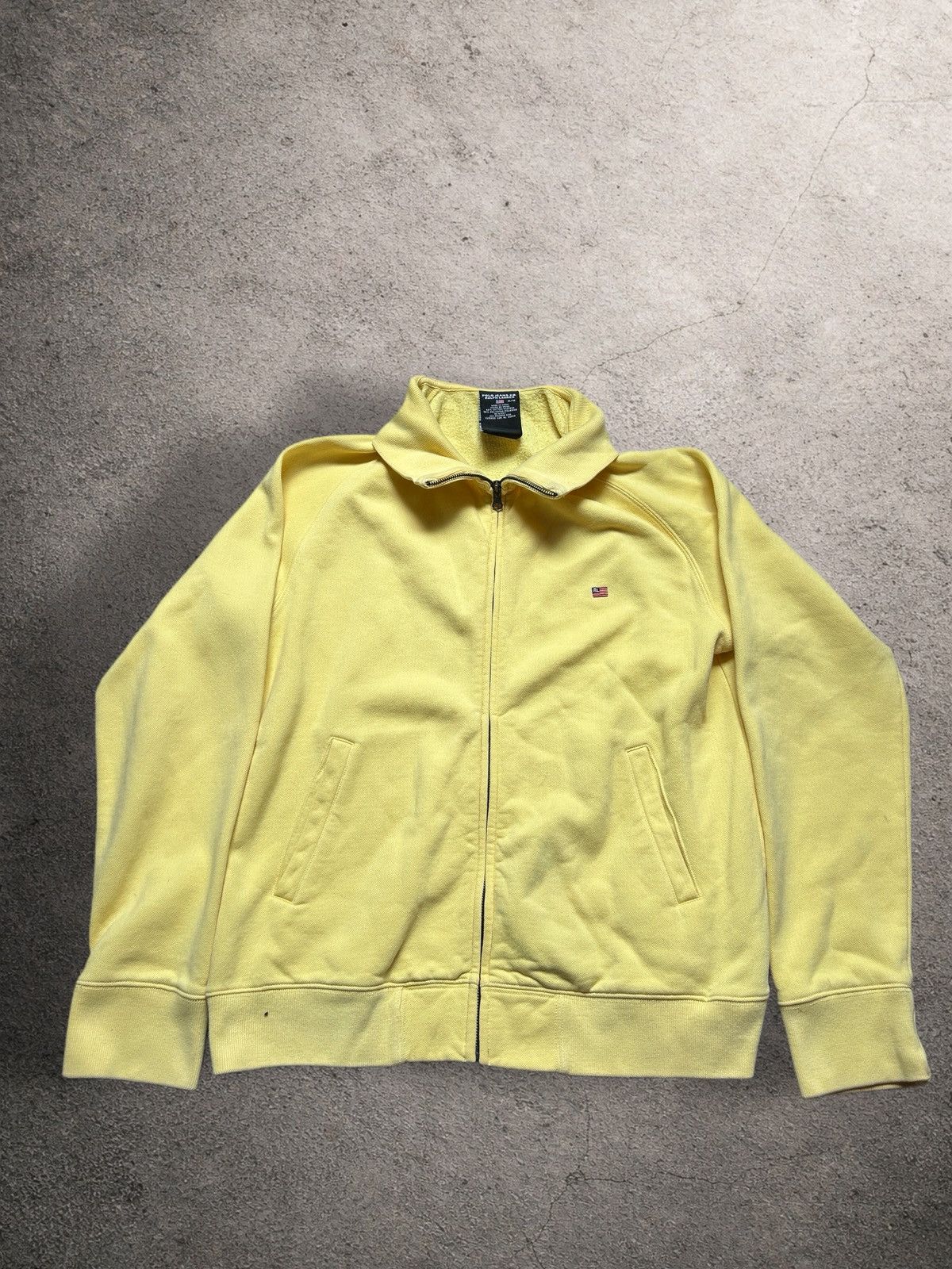 Polo Ralph Lauren Vintage Ralph Lauren Polo Jeans Co Yellow Full Zip Sweatshrt Size US M / EU 48-50 / 2 - 1 Thumbnail