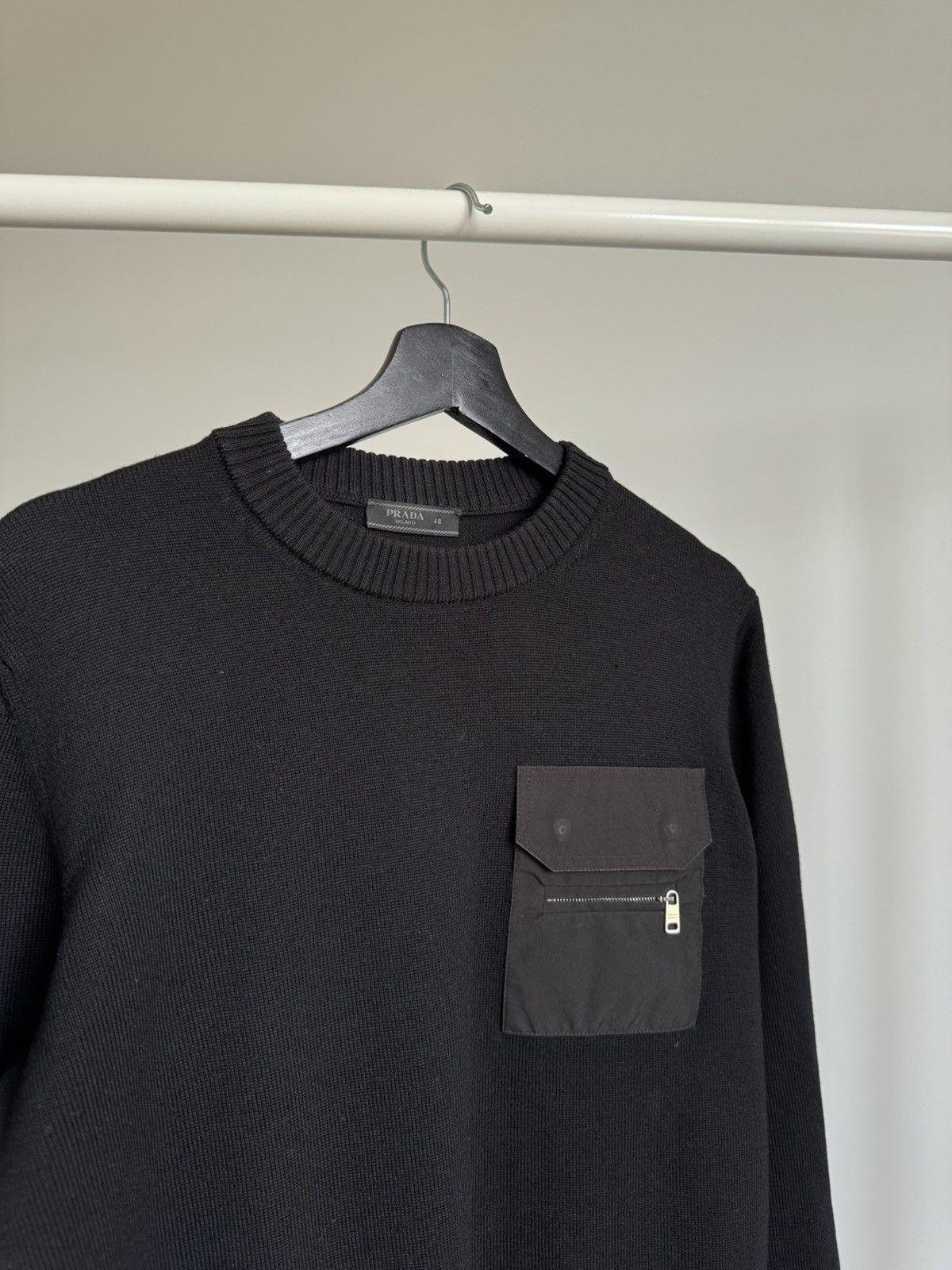 Prada Prada Pocket Sweater Size US M / EU 48-50 / 2 - 2 Thumbnail