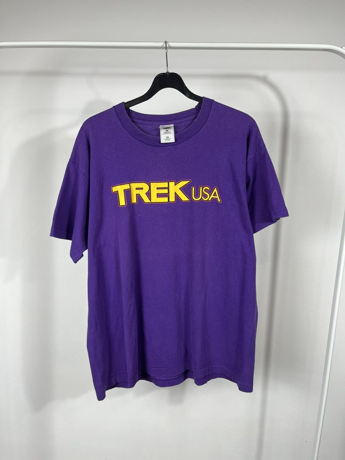 Fruit Of The Loom Vintage Trek USA Purple Tee Fruit of the Loom XL Made in USA Size US XL / EU 56 / 4 - 1 Thumbnail
