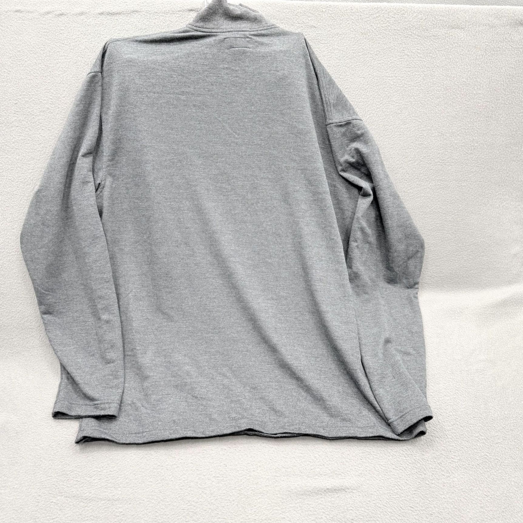 Polo Ralph Lauren Polo Ralph Lauren Pullover Mens L Gray 1/4 Zip Mock Neck Long Sleeve Polo Pony Logo Casual Shirt Size US L / EU 52-54 / 3 - 2 Thumbnail