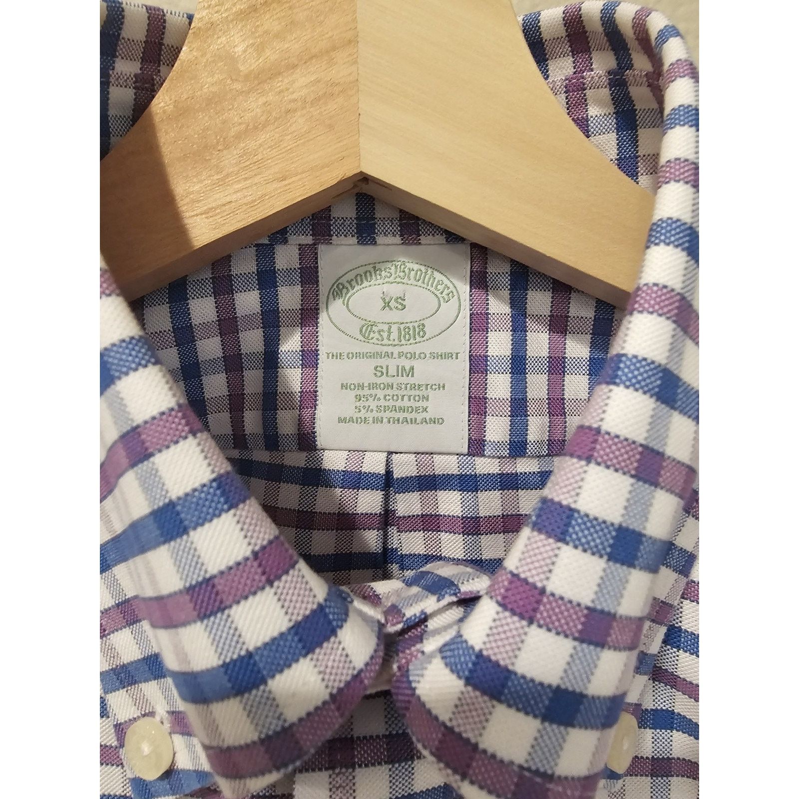 Brooks Brothers Brooks Brothers Long Sleeve Striped Shirt XS-Slim New w/tags Size US XS / EU 42 / 0 - 4 Thumbnail