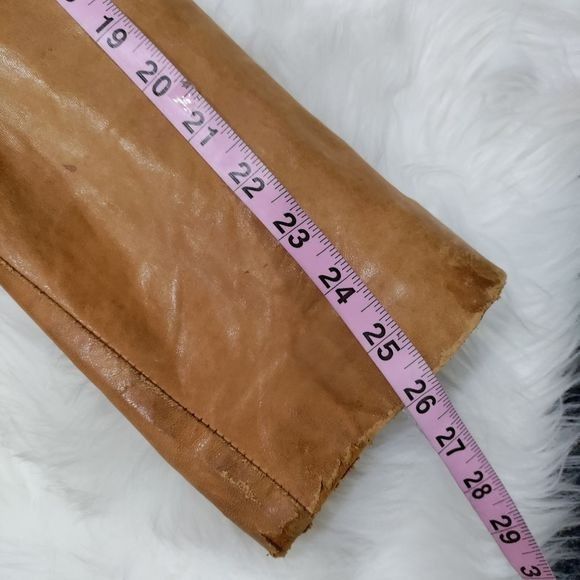 Vintage Vintage 70's Mens Butter Soft Tan Leather Blazer M Size US M / EU 48-50 / 2 - 14 Thumbnail