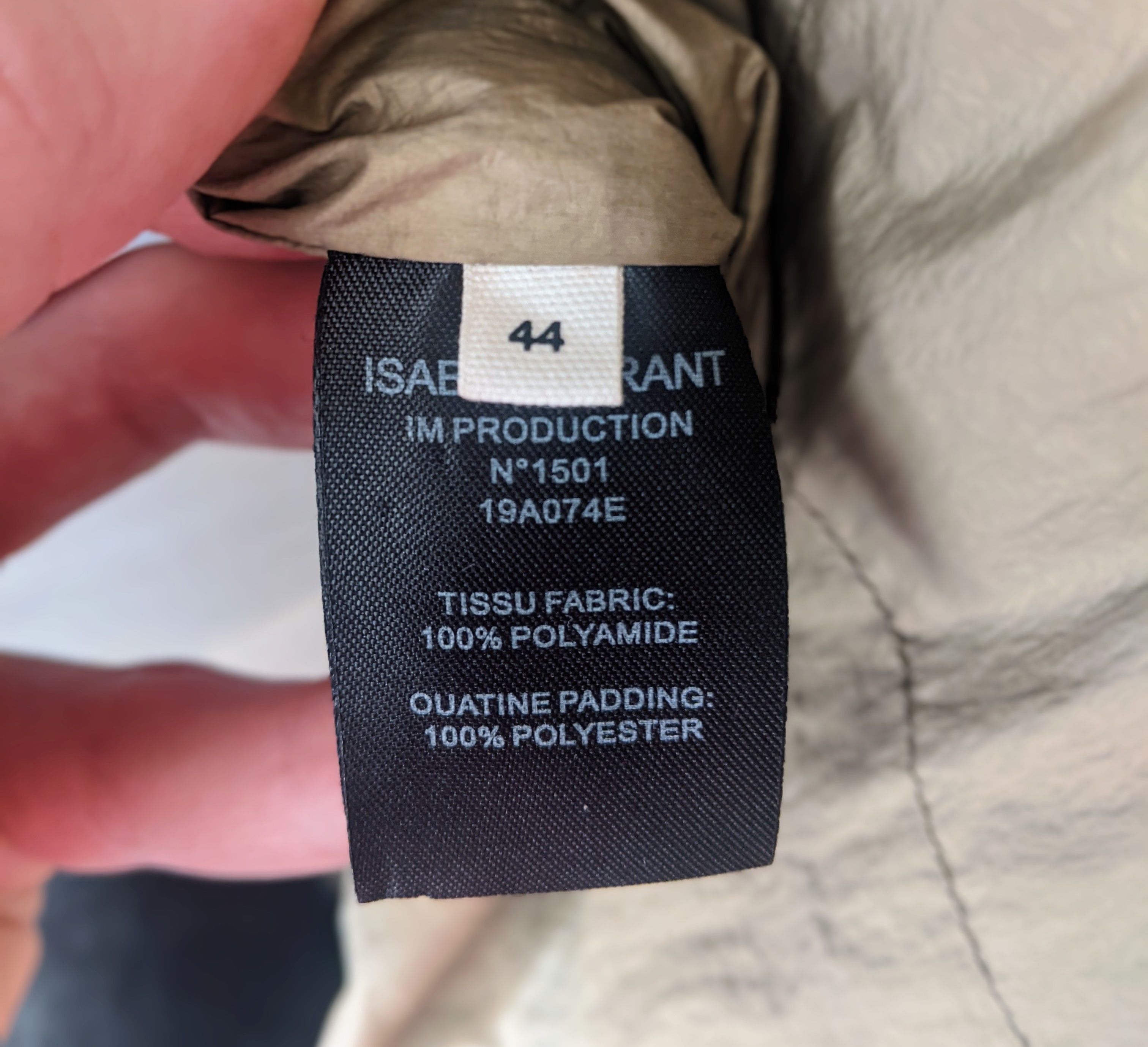 Isabel Marant Etoile Etoile Isabel Marant Nylon Down Jacket Size XL / US 12-14 / IT 48-50 - 4 Thumbnail