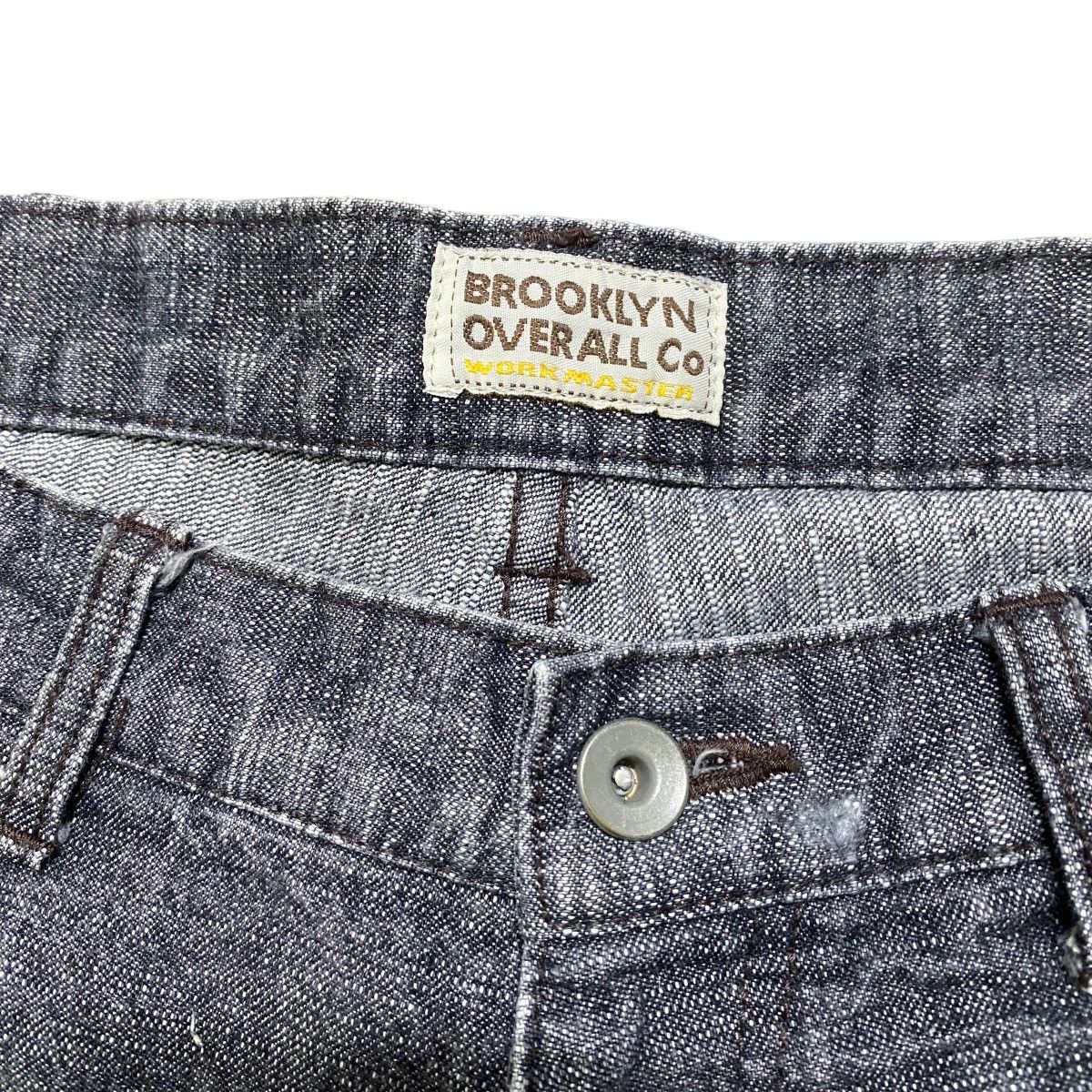 Vintage Brooklyn Overalls Denim Baggy Skater Pants Size US 32 / EU 48 - 9 Thumbnail
