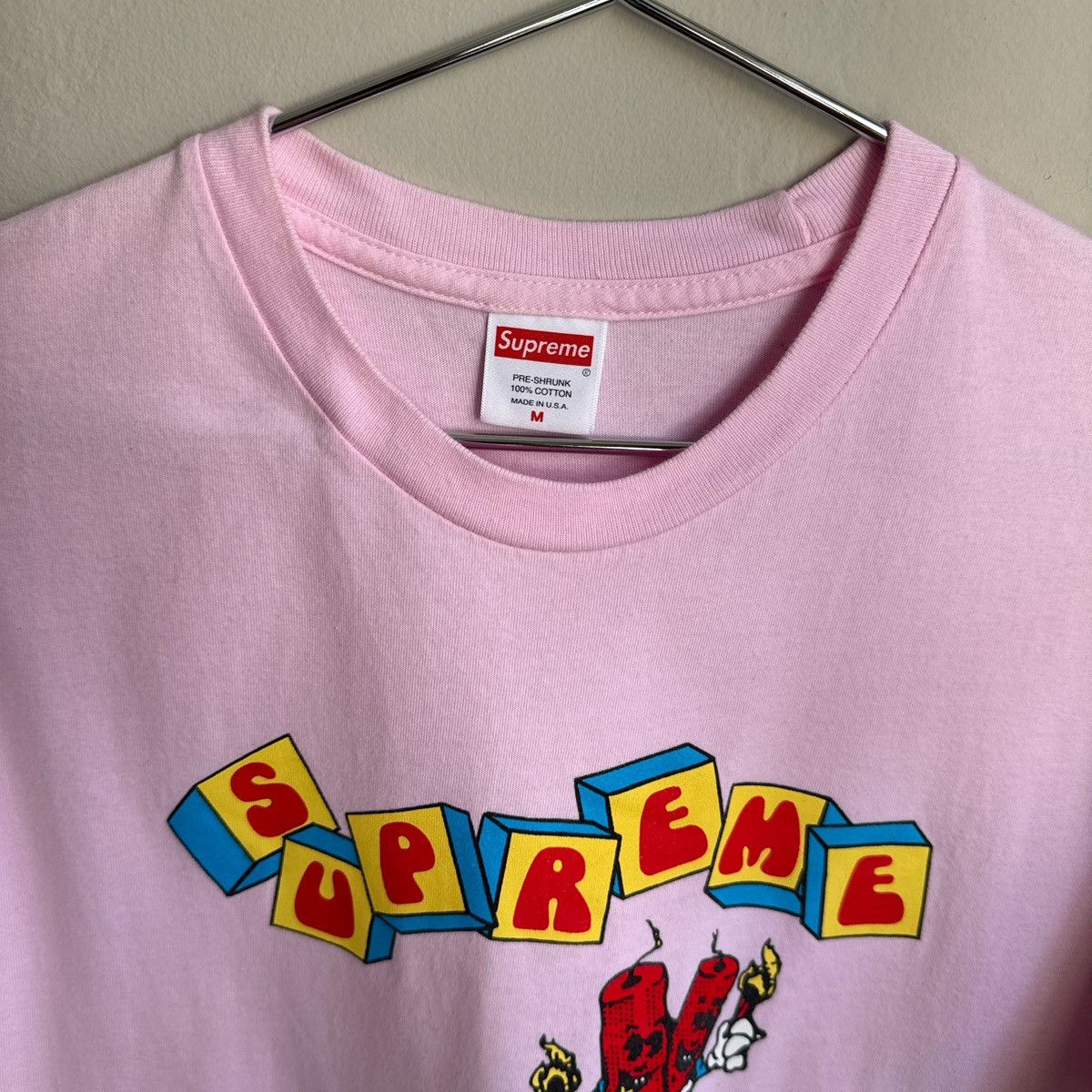 Supreme Supreme 2019 Dynamite tee Size US M / EU 48-50 / 2 - 3 Thumbnail