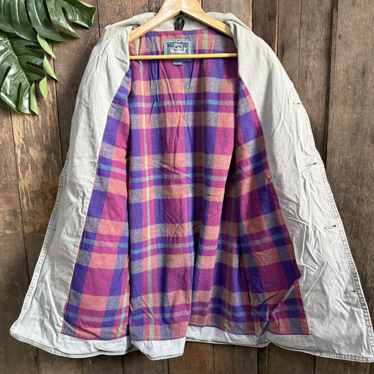 Woolrich Woolen Mills Vintage Woolrich Chore/Hunting Jacket Size US L / EU 52-54 / 3 - 3 Thumbnail