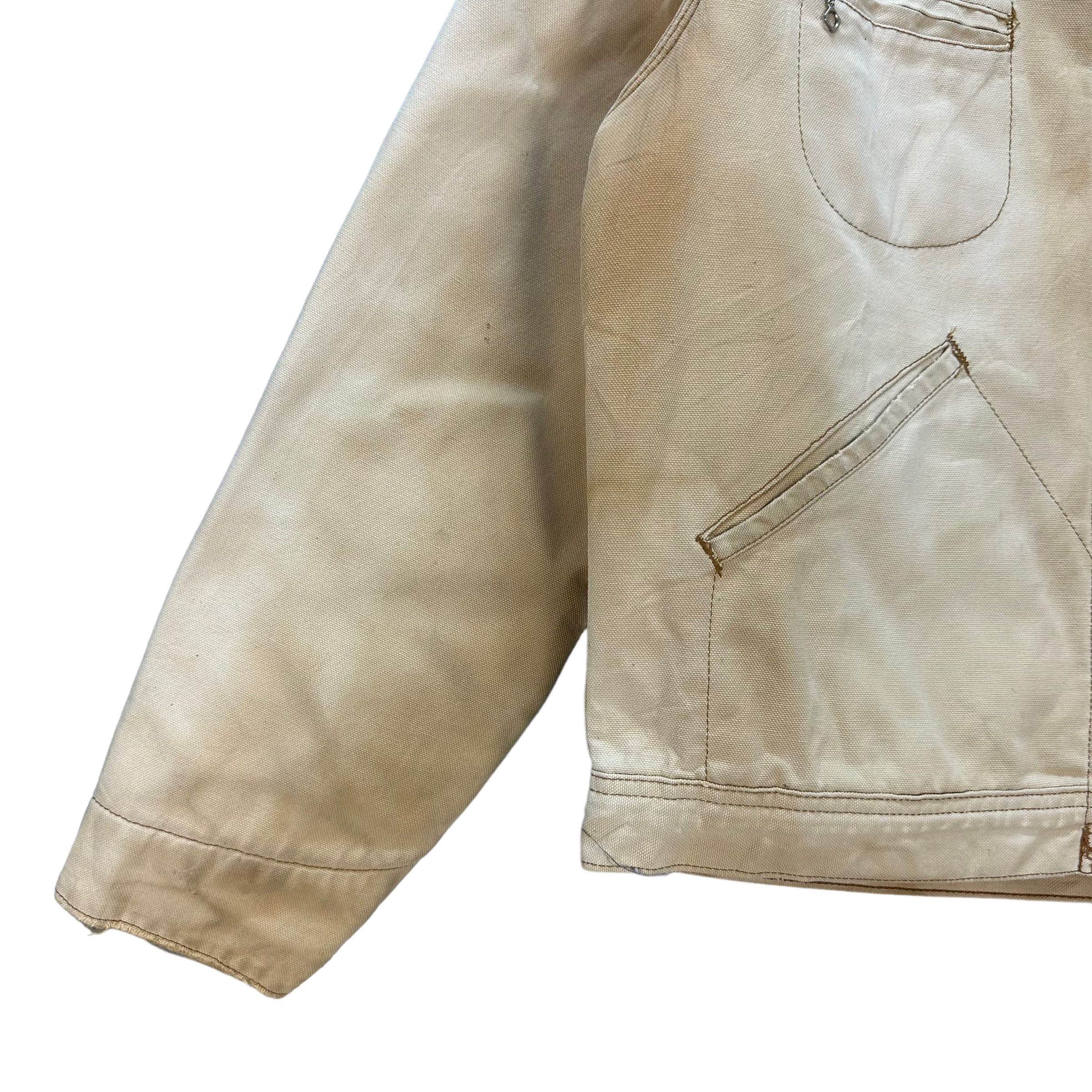 Oshkosh VINTAGE 80's TRASHED OSHKOSH WORK CHORE JACKET #8293-002 Size US L / EU 52-54 / 3 - 5 Thumbnail