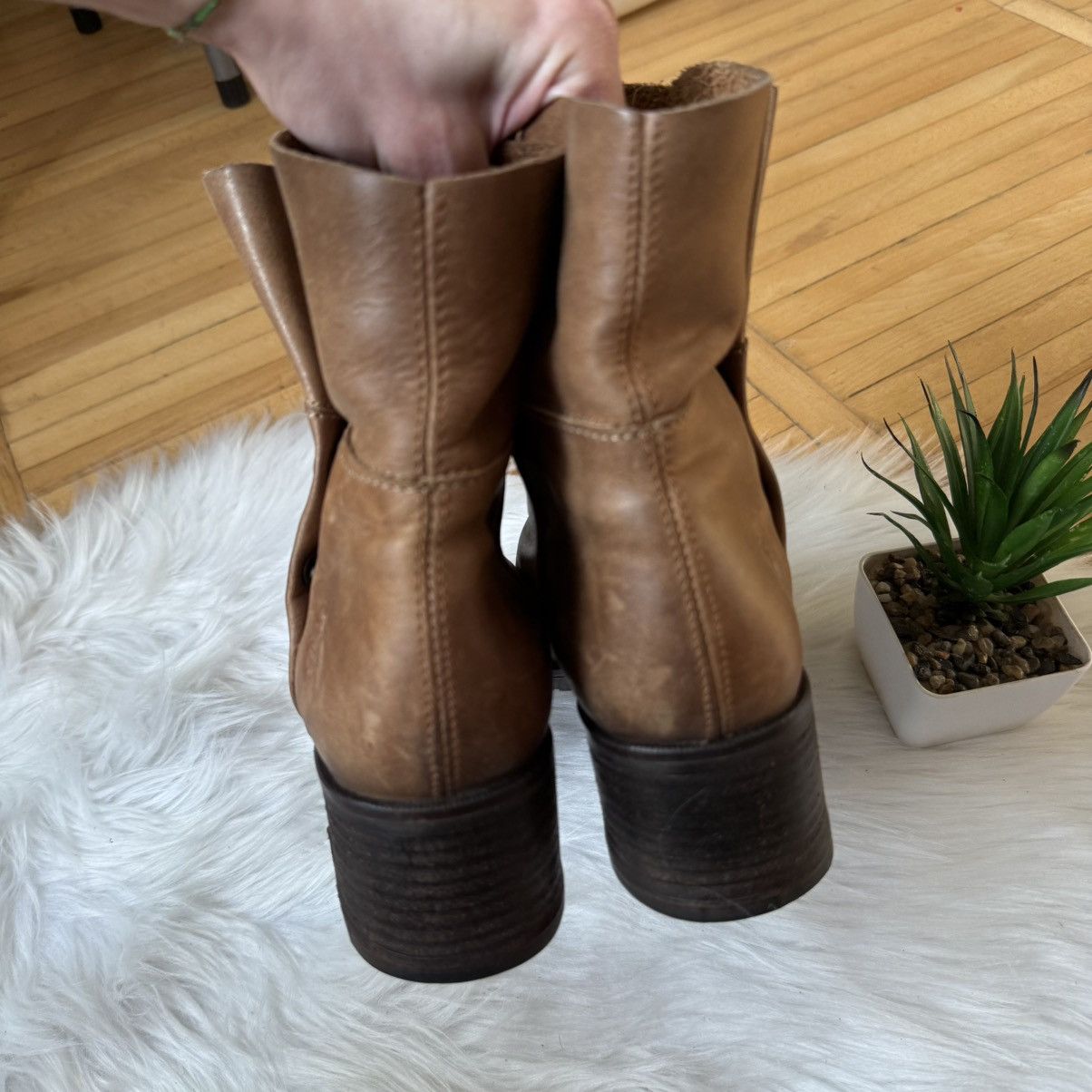 Fly London 📌 Vintage Fly London Guidi style Leather Boots Moto Size US 8 / IT 38 - 12 Thumbnail