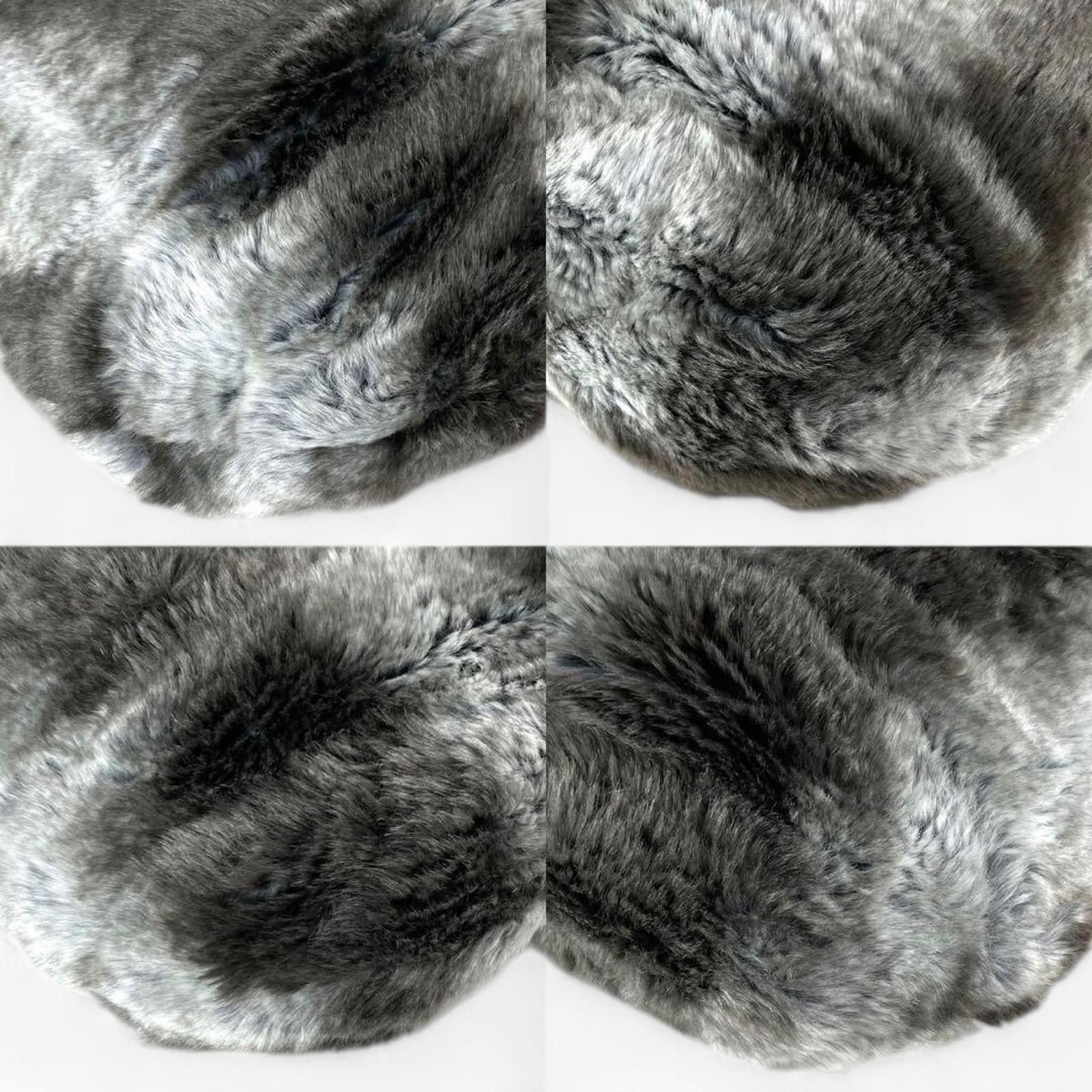 Vivienne Westwood Vivienne Westwood - Faux Fur Tote Bag with Gold Charm Size ONE SIZE - 7 Thumbnail