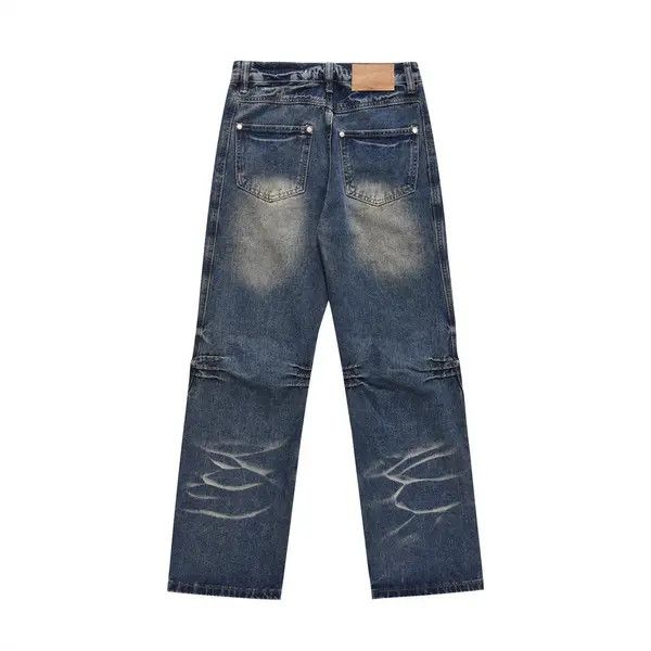 VIBE American high street ripple washed jeans Size US 32 / EU 48 - 2 Thumbnail