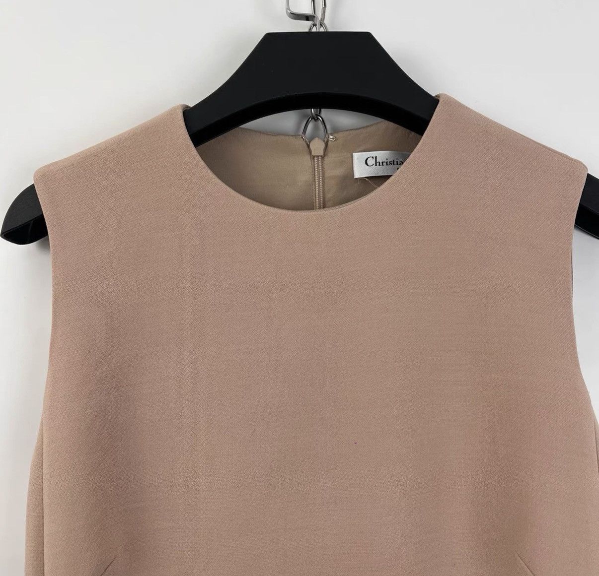 Dior Dior Nude Pink Sleeveless Dress K12 Size XXS / US 00 / IT 34 - 4 Thumbnail