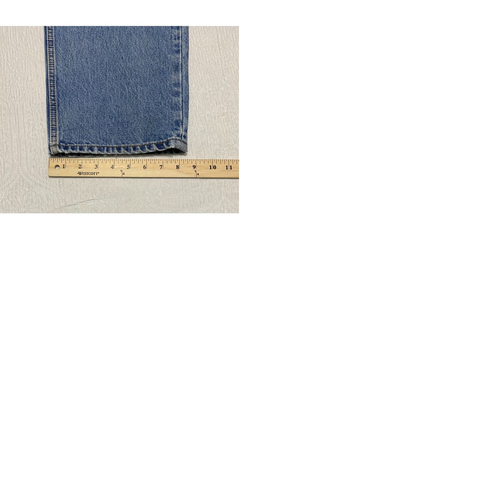 Levi's Levi's 550 Relaxed Fit Jeans Mens 38×34 Blue Denim 5-Pocket 100% Cotton Casual Straight Style Size US 38 / EU 54 - 9 Thumbnail