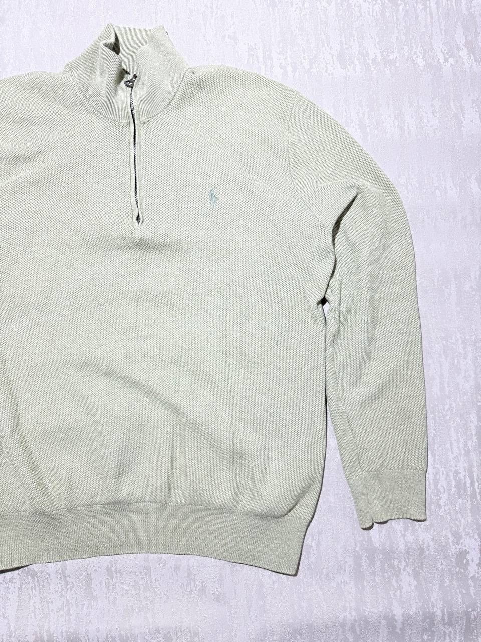 Polo Ralph Lauren Mens Ralph Lauren 1/4 Zip Sweatshirt Pullover vintage M Size US M / EU 48-50 / 2 - 3 Thumbnail