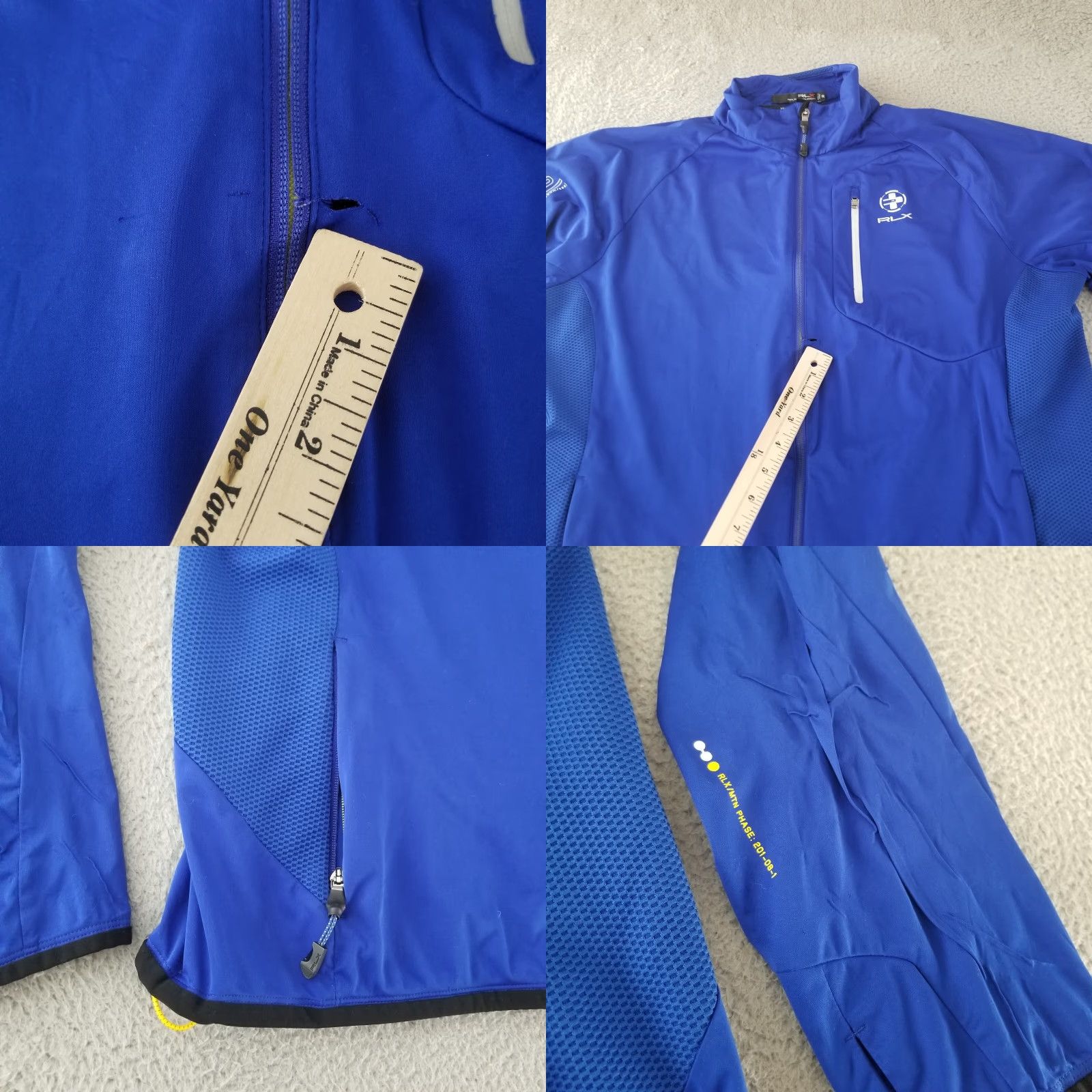 RLX Ralph Lauren VINTAGE RLX Ralph Lauren Jacket Mens 2XL Blue Full Zip Orbital Mission Phase One 12 Size US XXL / EU 58 / 5 - 8 Thumbnail