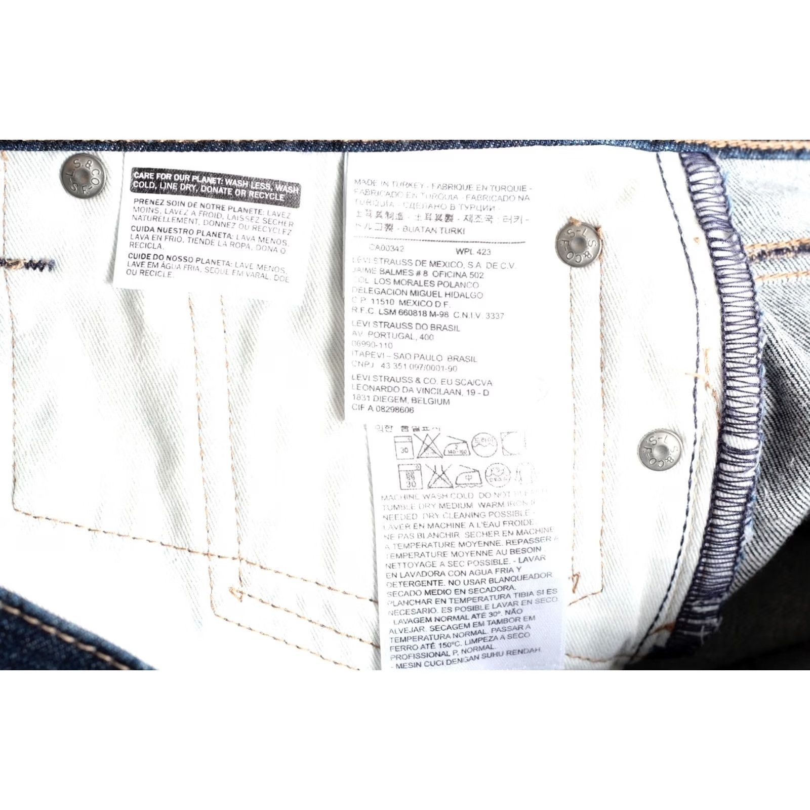 Levi's VINTAGE LEVI’S 511 Slim Fit Stretch Jeans Men W32 L34 DZ7261 Size US 32 / EU 48 - 6 Thumbnail