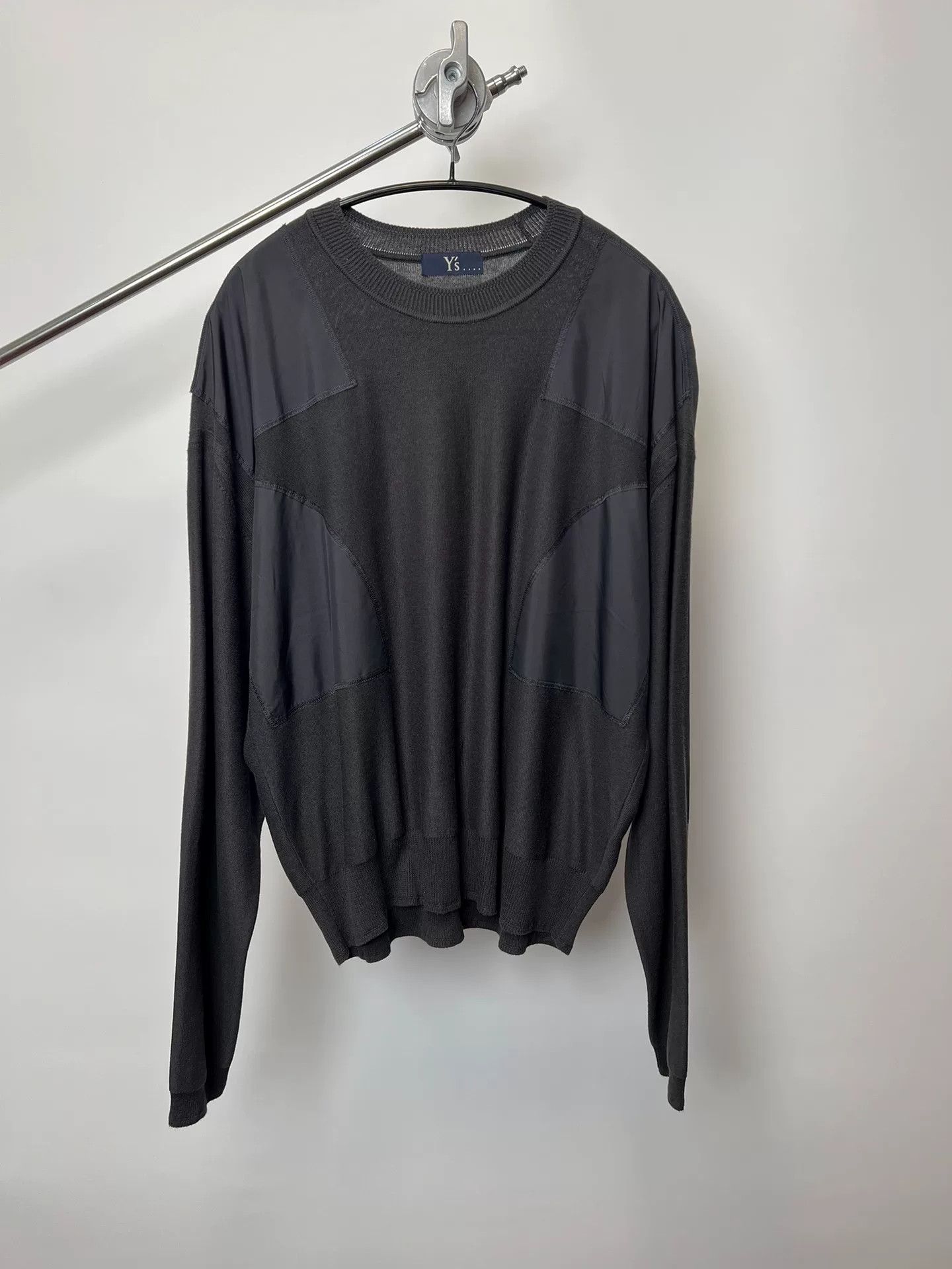 Yohji Yamamoto Yohji Yamamoto Nylon Blend Knit Sweater Size US L / EU 52-54 / 3 - 1 Thumbnail