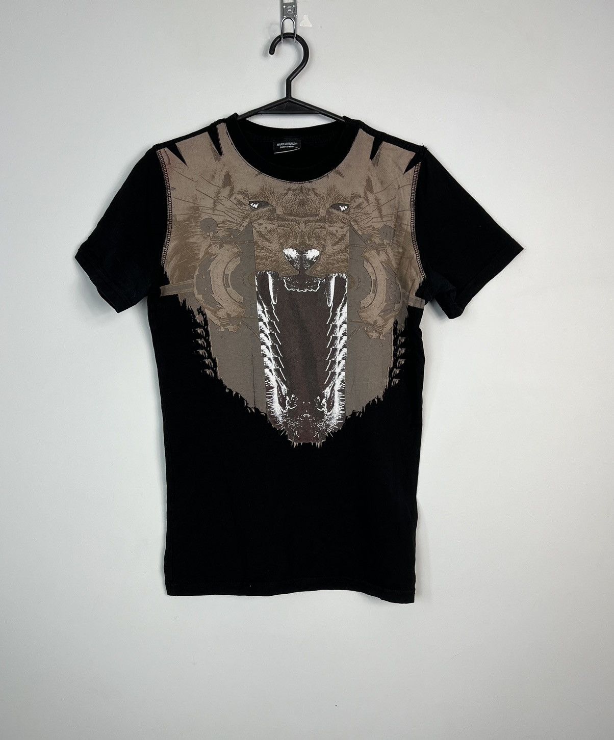 Other Tshirt Marcelo Burlon Big Logo Black Size M / US 6-8 / IT 42-44 - 1 Thumbnail