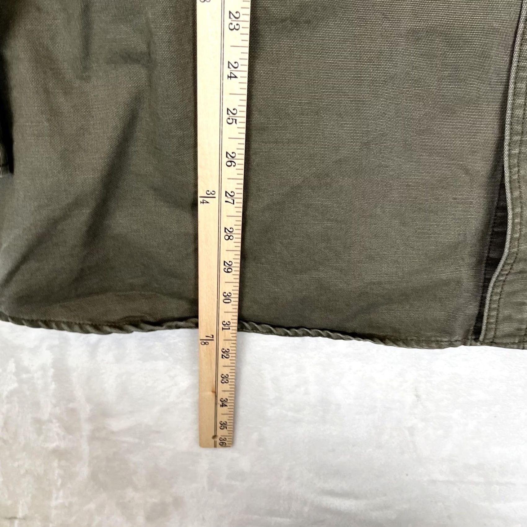 Vintage Ridgecut Mens Long Sleeve Button Front Work Shirt 3XL Green Solid Size US XXL / EU 58 / 5 - 4 Thumbnail