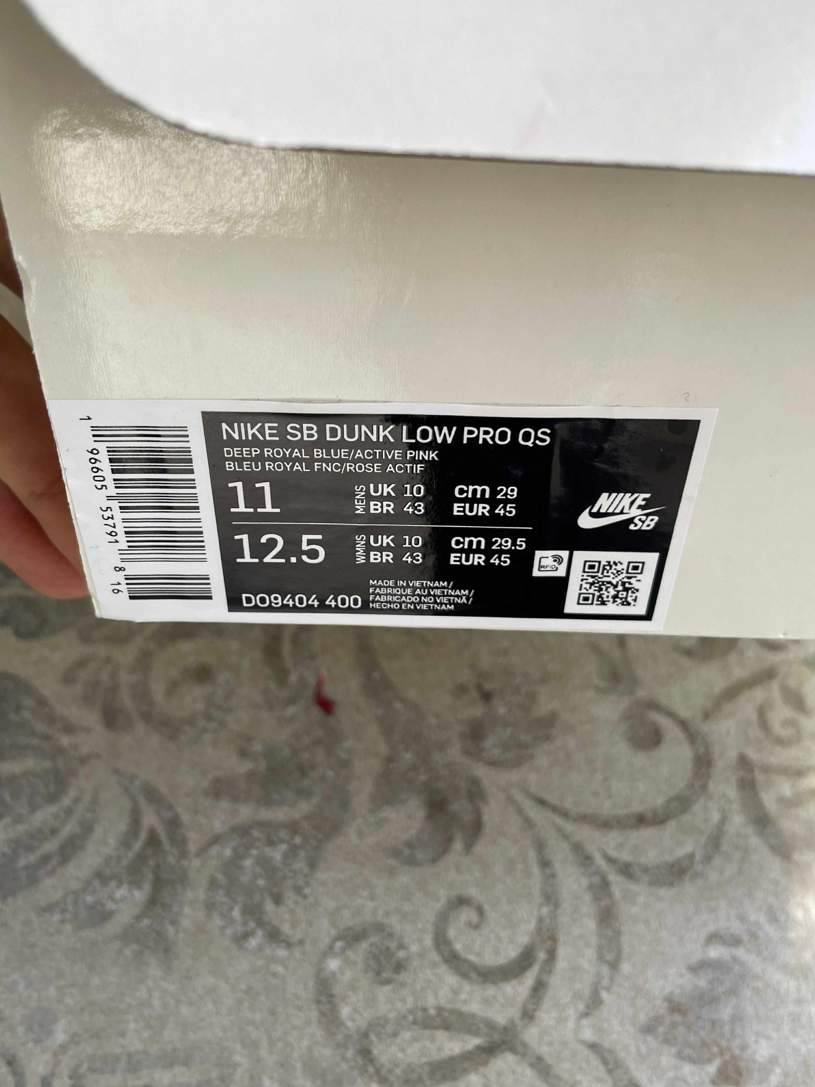 Nike Nike Sb Dunk Low Run The Jewels US 11 EU 45 UK 10 Size US 12 / EU 45 - 9 Thumbnail