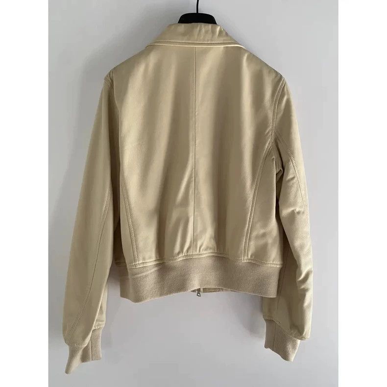 Loro Piana Loro Piana Women's Leather Moto Jacket-2508 Size US M / EU 48-50 / 2 - 4 Thumbnail