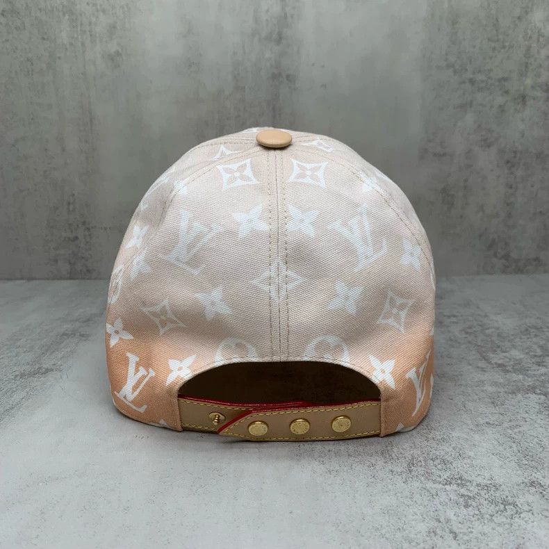 Louis Vuitton Louis Vuitton Old Flower Gradient Full Print Cap Hat Size ONE SIZE - 9 Thumbnail