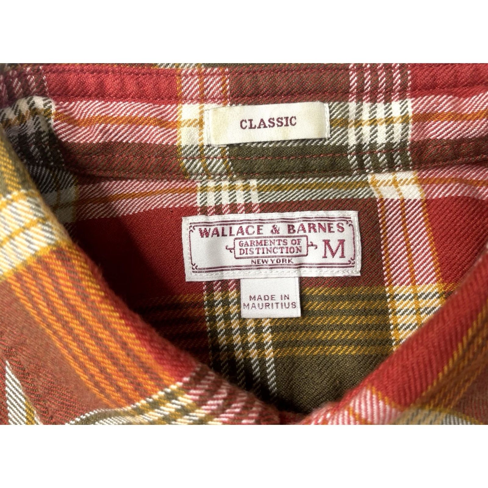 J.Crew J. Crew Wallace & Barnes Midweight Flannel Shirt Men Medium Plaid J6096 Byte Button-Up Multicolor Cotton Long Sleeve Classic Fit Regular, Men Size US M / EU 48-50 / 2 - 3 Thumbnail