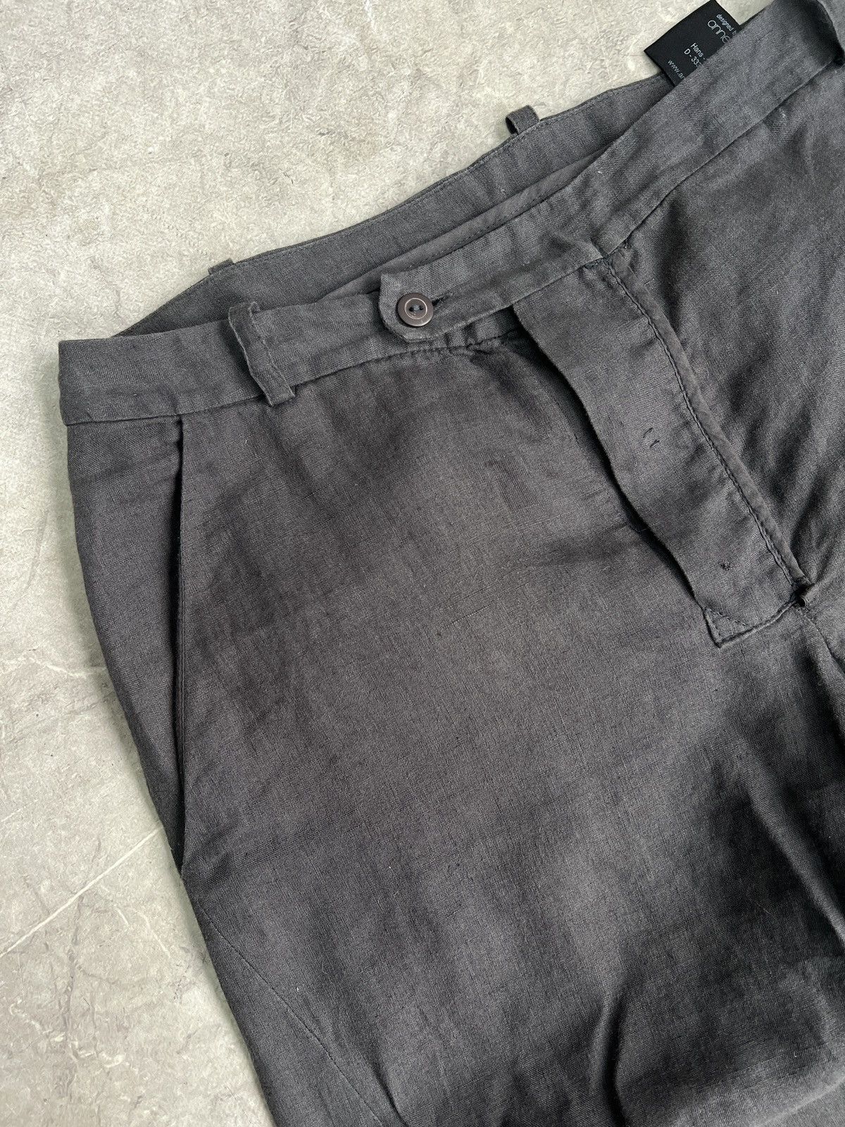 Army Of Me Linen avant Garde assymetrical baggy pants Size US 32 / EU 48 - 4 Thumbnail