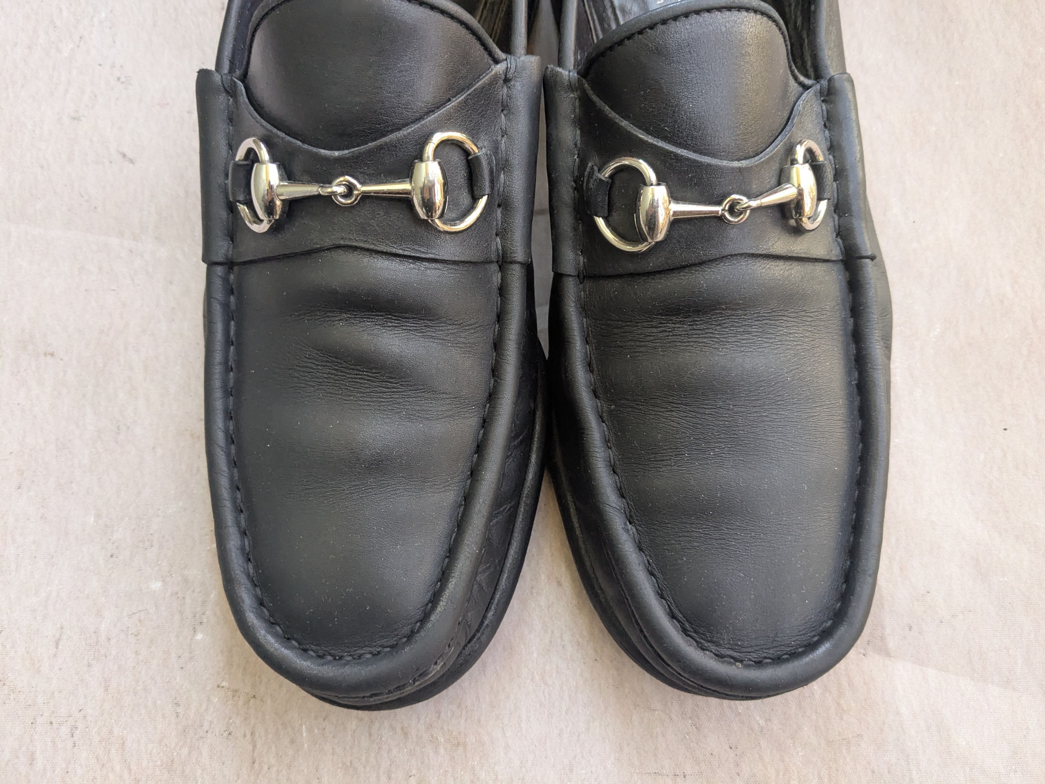 Gucci Gucci Horsebit Loafers Black 10 D Leather Snaffle Tom Ford Size US 10 / EU 43 - 3 Thumbnail