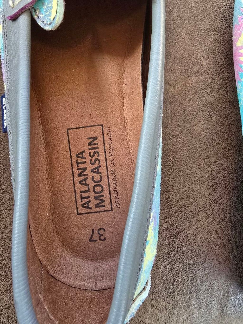 Other Atlanta Moccasin Pineapple Print Loafers Size 6.5 Yellow Size US 7 / IT 37 - 7 Thumbnail