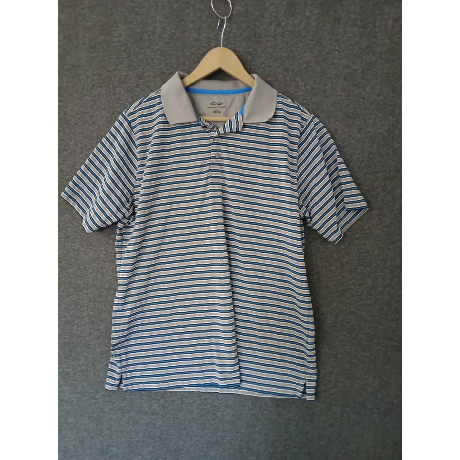 Calvin Klein Calvin Klein XL Solid Shirt + Snake Eyes L Striped Polo Shirt 2-Pack Assorted Shirt Mens XL Multicolor Logo Outdoor 90s Size US L / EU 52-54 / 3 - 3 Thumbnail