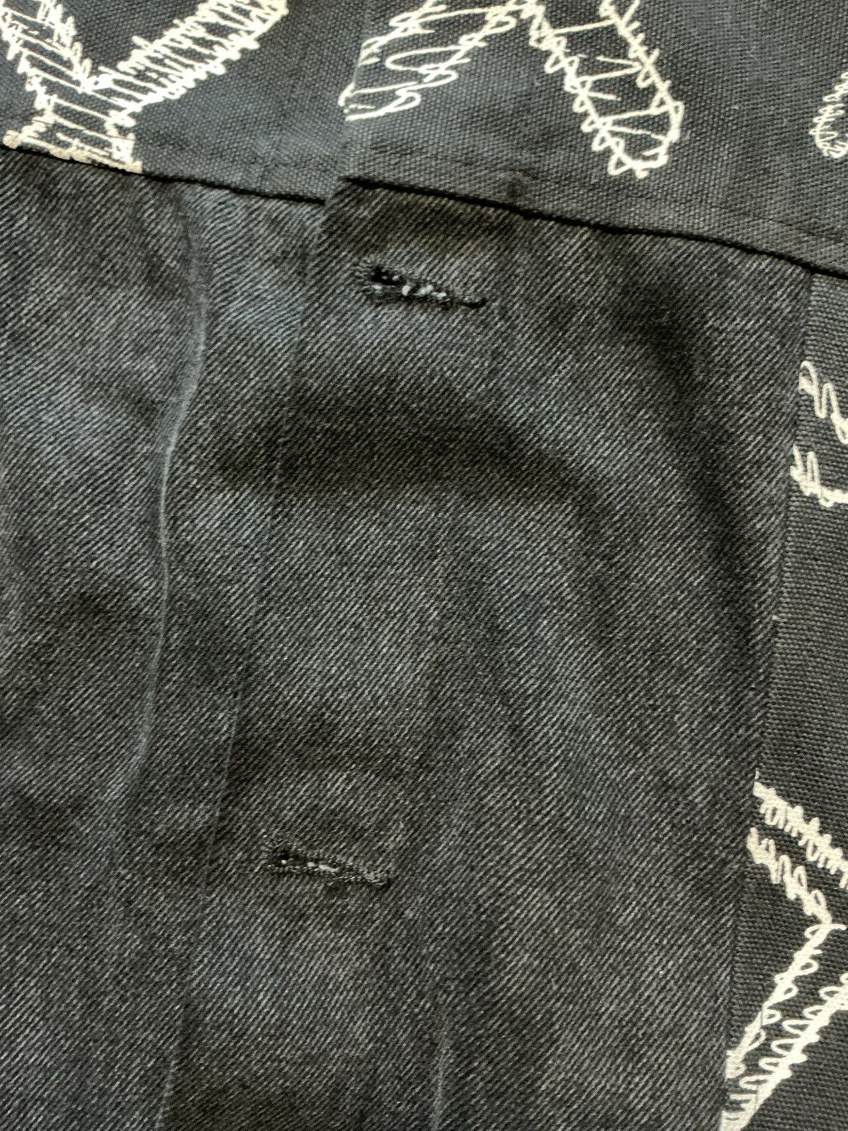 Kaws Kaws X Art Custom Made Sample Denim Jean Trucker Jacket Size US M / EU 48-50 / 2 - 6 Thumbnail
