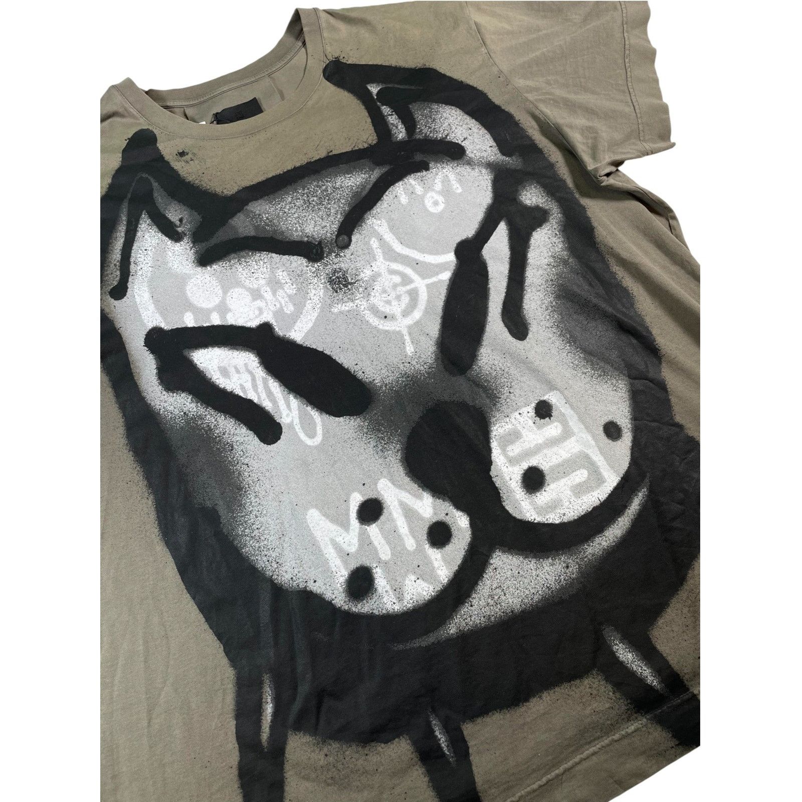 Givenchy Givenchy Chito Dog Grey Tee Size US XL / EU 56 / 4 - 2 Thumbnail