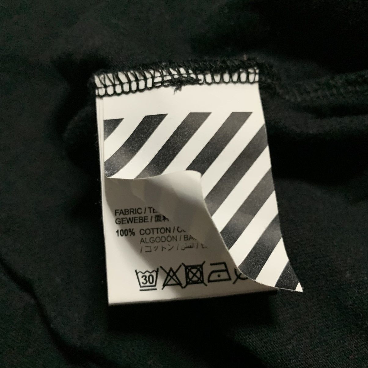 Off-White Off White Small Dripping Arrows Black Tee Virgil Abloh Size US S / EU 44-46 / 1 - 6 Thumbnail