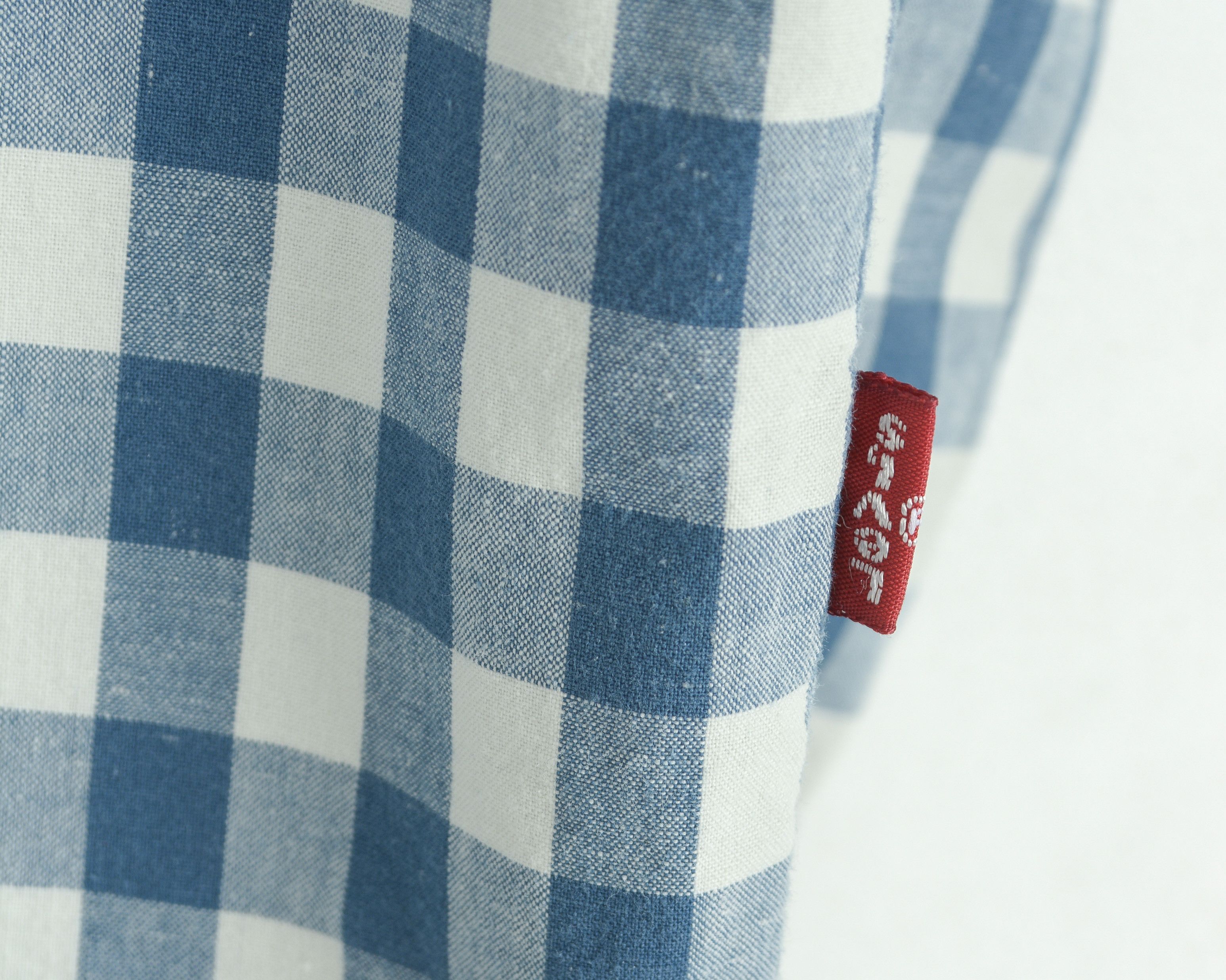 Levi's Casual Shirt Check Plaid Long Sleeve Button Classic Fit Top Size US M / EU 48-50 / 2 - 6 Thumbnail