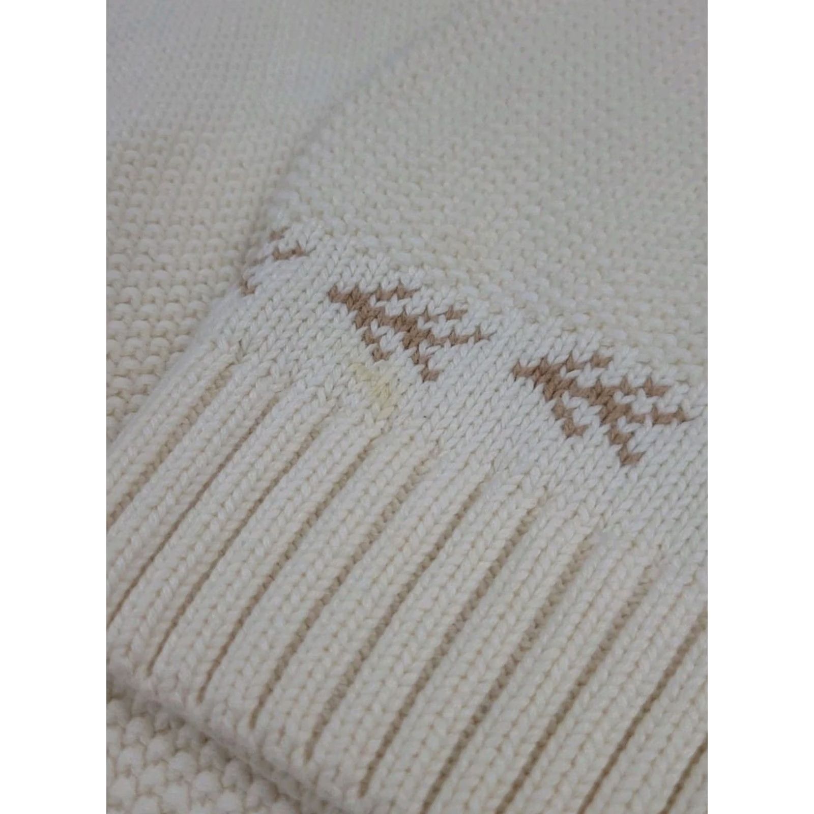 Vintage VINTAGE Cabela'S Sweater Womens L Ivory Cabin Forest Moose Embroidered Worn Vtg Outdoor Nature Size L / US 10 / IT 46 - 5 Thumbnail