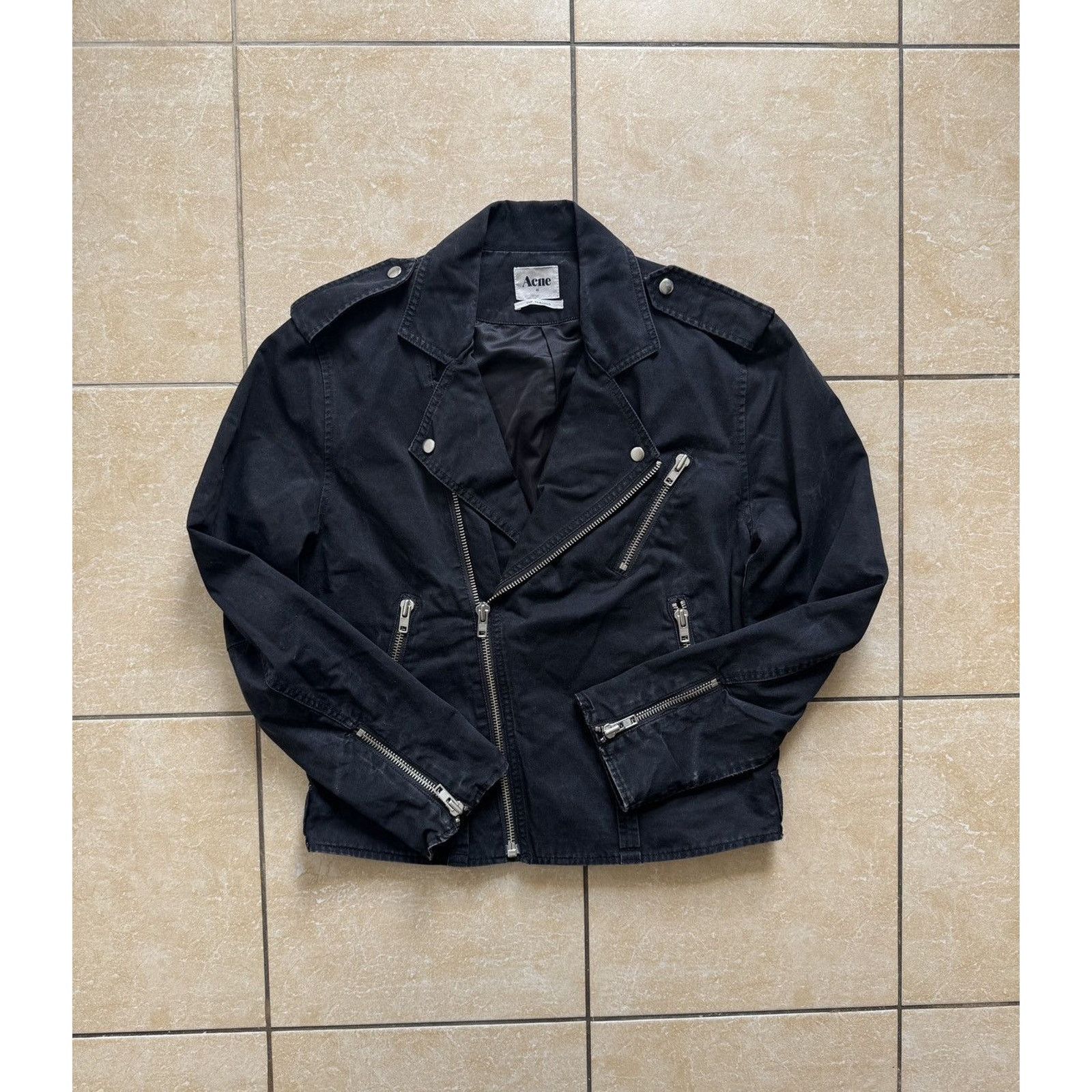 Acne Studios Vintage Acne Studios Biker SS10 Denim jacket Size US M / EU 48-50 / 2 - 1 Thumbnail