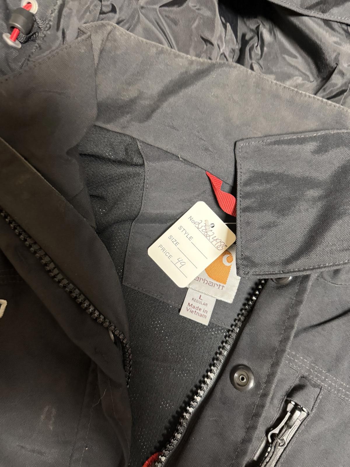 Carhartt Carhartt black jacket logo on the back Size US L / EU 52-54 / 3 - 3 Thumbnail