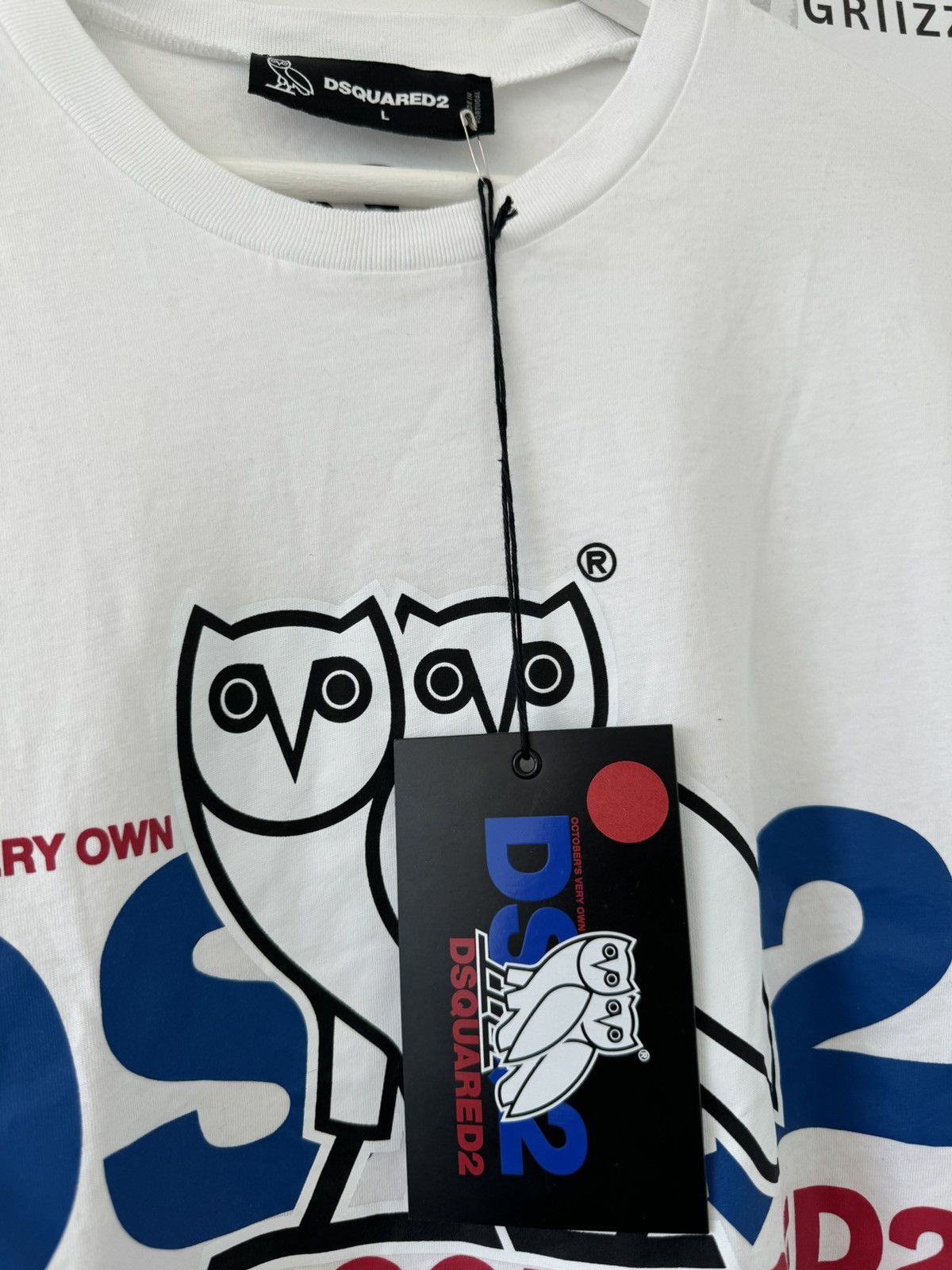 Dsquared2 OVO X DSQUARED2 TEE- L🦉🦉 Size US L / EU 52-54 / 3 - 3 Thumbnail